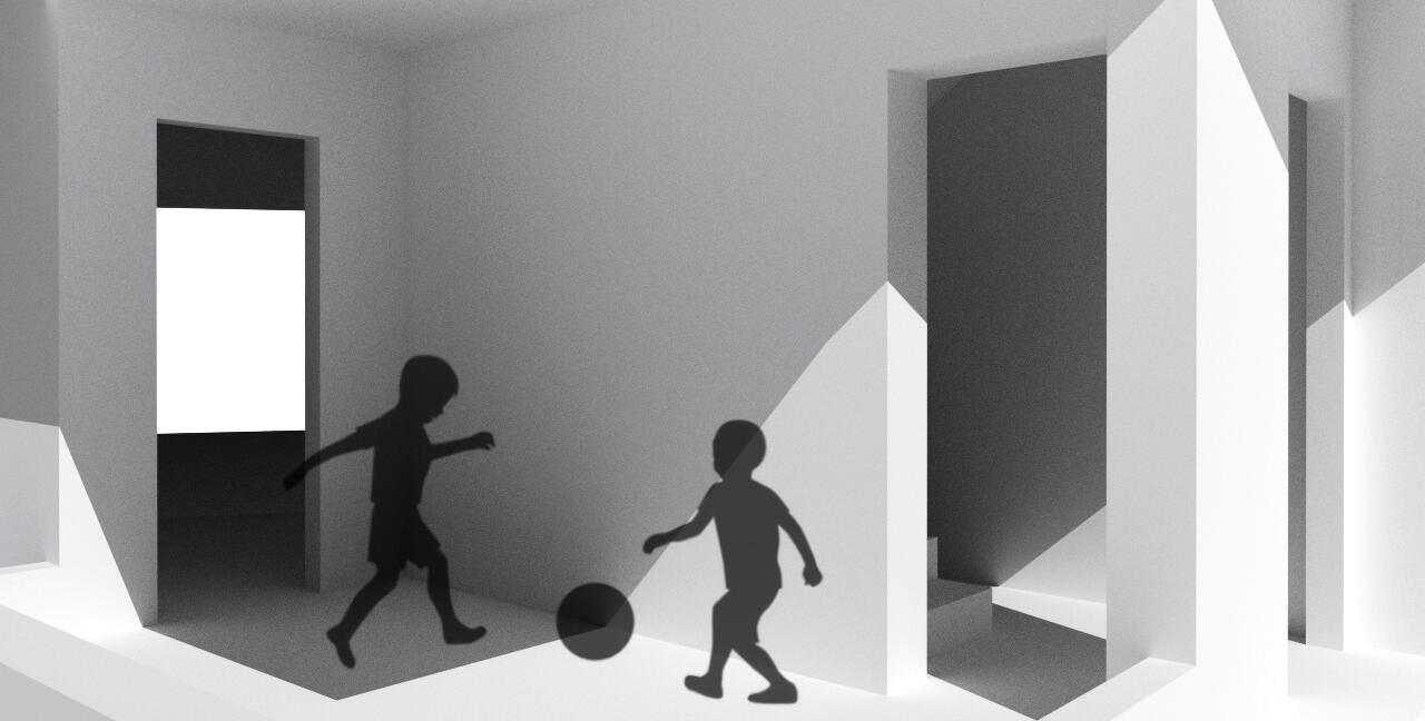 Duplex Interior Rendering